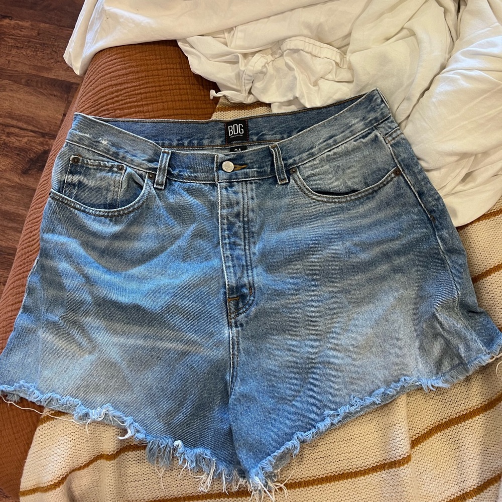 High Waisted Denim shorts
